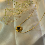 Beaded Chain Pendant Necklace