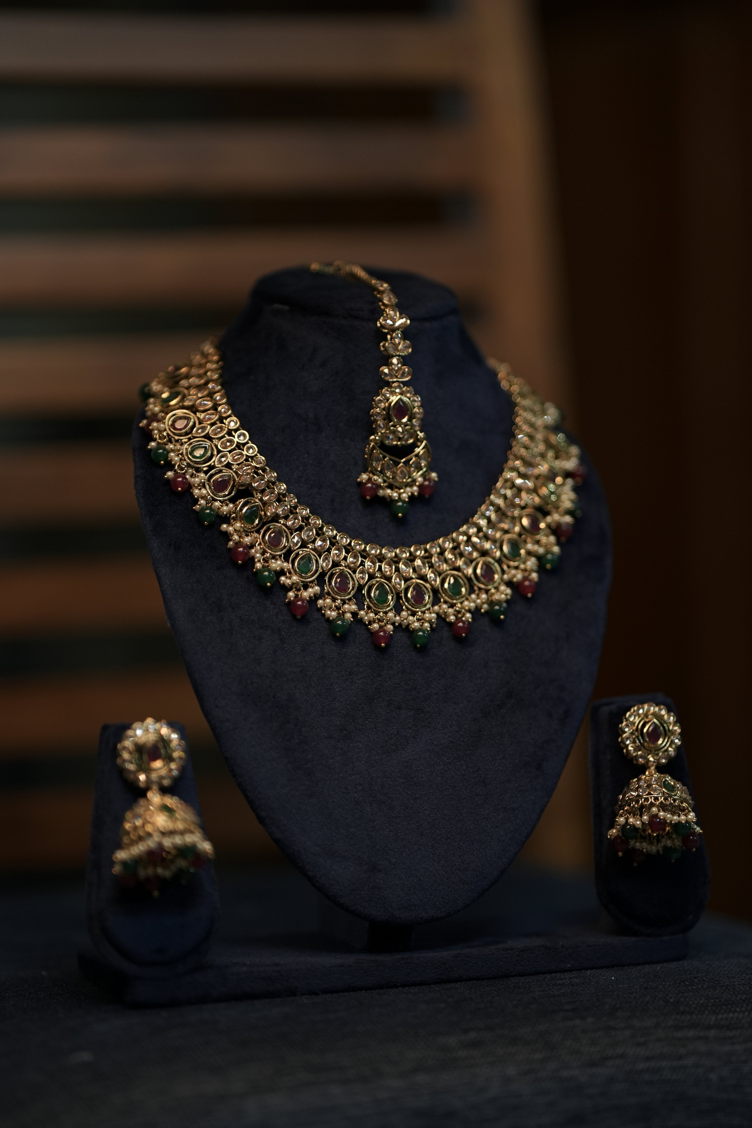 Royal Multicolour Bridal Set